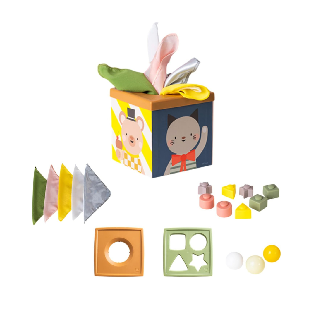 Cubo Juega  y Descubre | Taf Toys