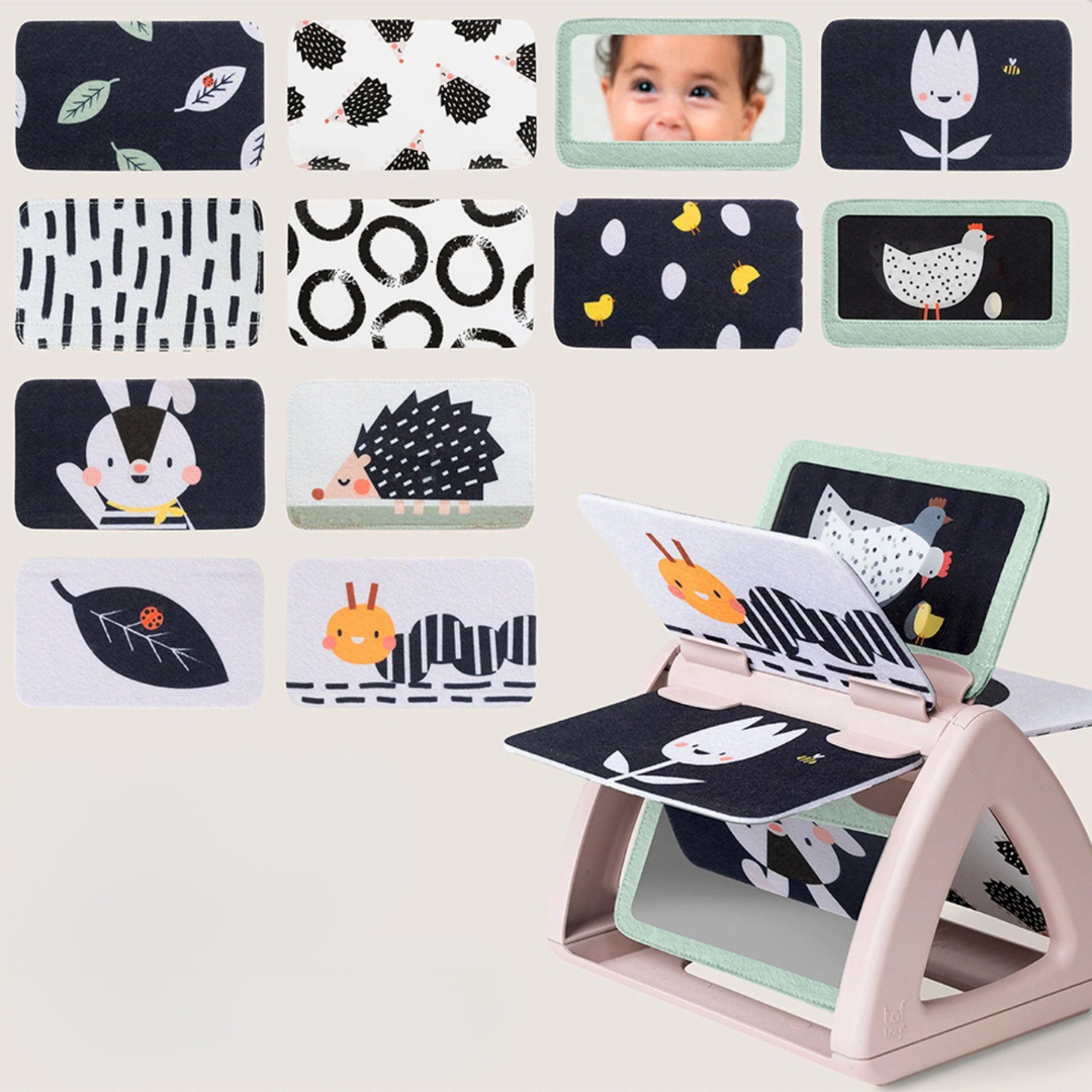 Libro Giratorio - Blanco y Negro | Taf Toys