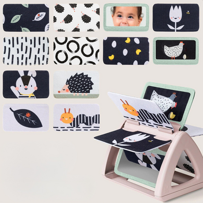 Libro Giratorio - Blanco y Negro | Taf Toys