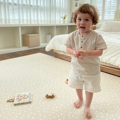Alfombra de Juego Reversible y Antigolpes - Estrellas | Oruga Kids