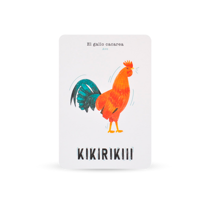 Set of Educational Cards - Animals