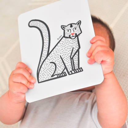 Set de Tarjetas para Bebés - Contrastes | Fafa & Mamo