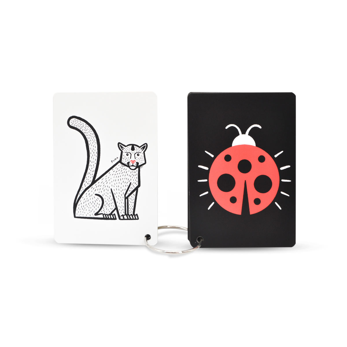 Set de Tarjetas para Bebés - Contrastes | Fafa & Mamo