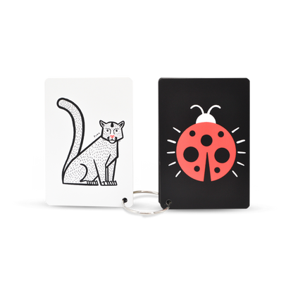 Set de Tarjetas para Bebés - Contrastes | Fafa & Mamo