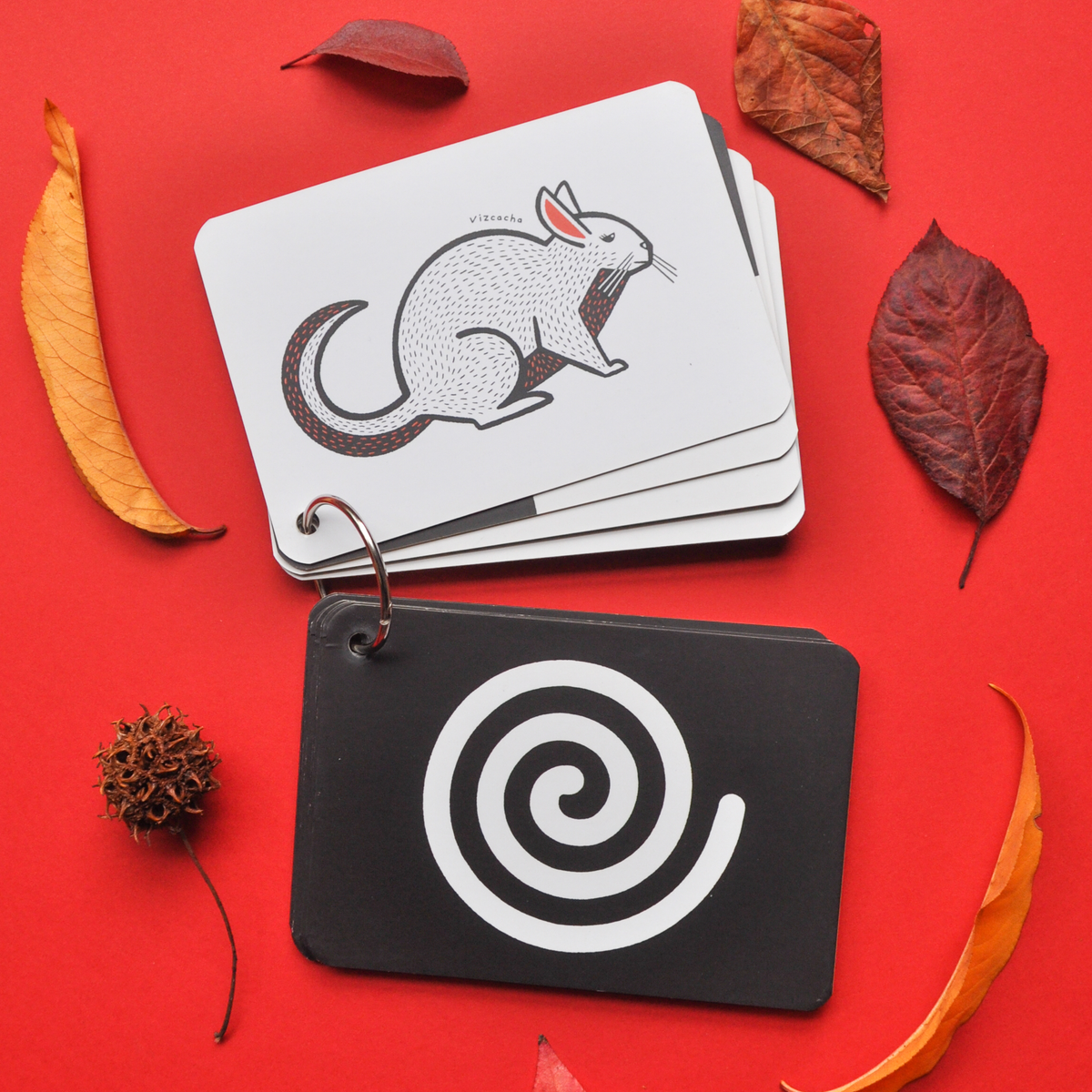 Set de Tarjetas para Bebés - Contrastes | Fafa & Mamo