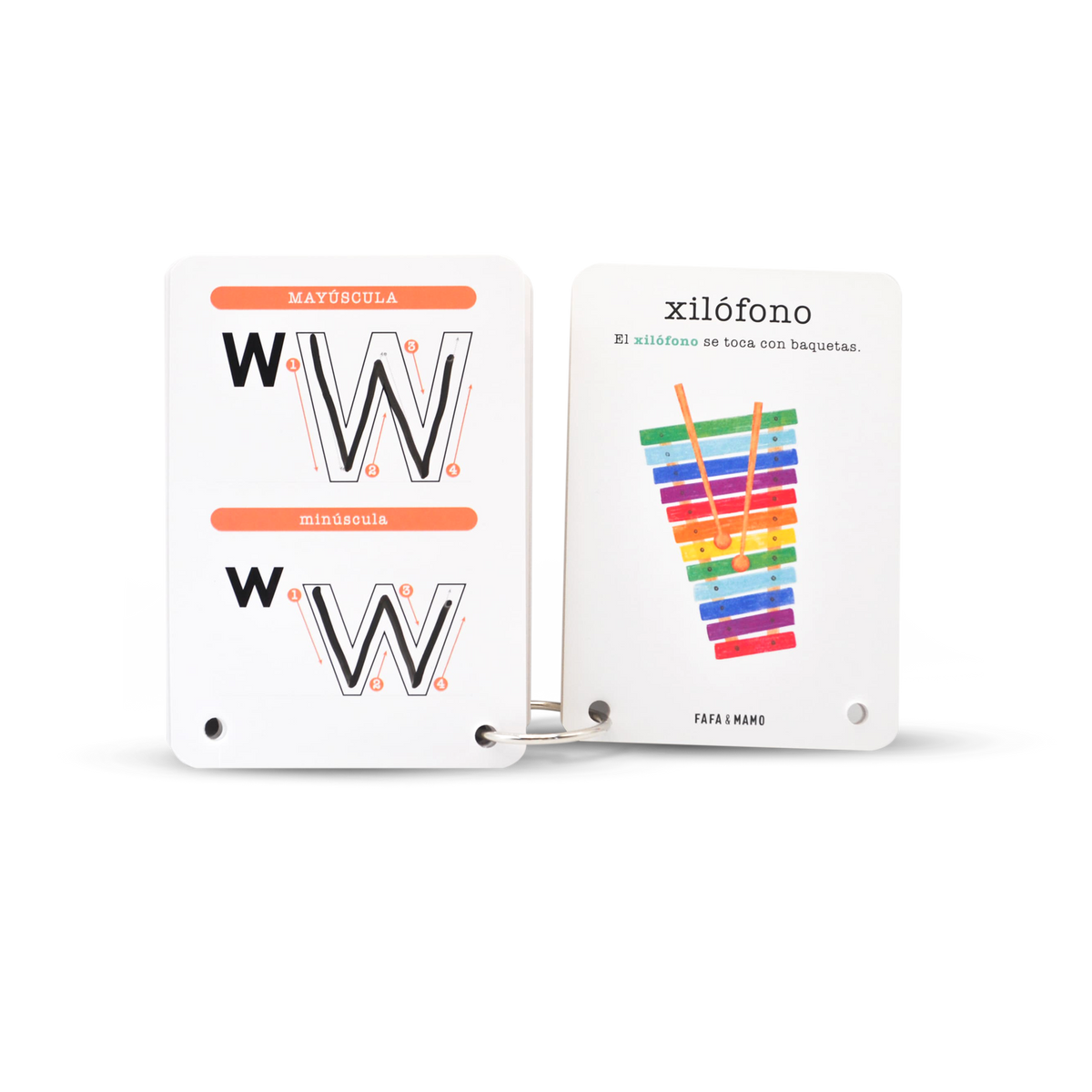 Set de Tarjetas Educativas - Abecedario | Fafa & Mamo