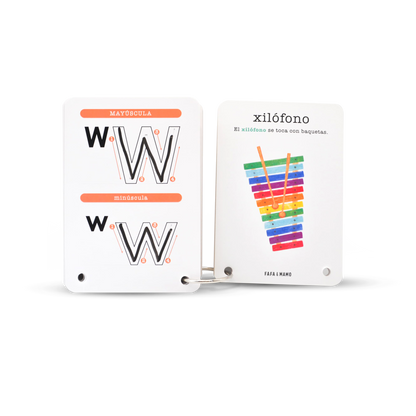 Set de Tarjetas Educativas - Abecedario | Fafa & Mamo