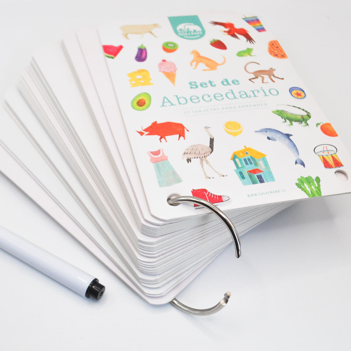 Set de Tarjetas Educativas - Abecedario | Fafa & Mamo