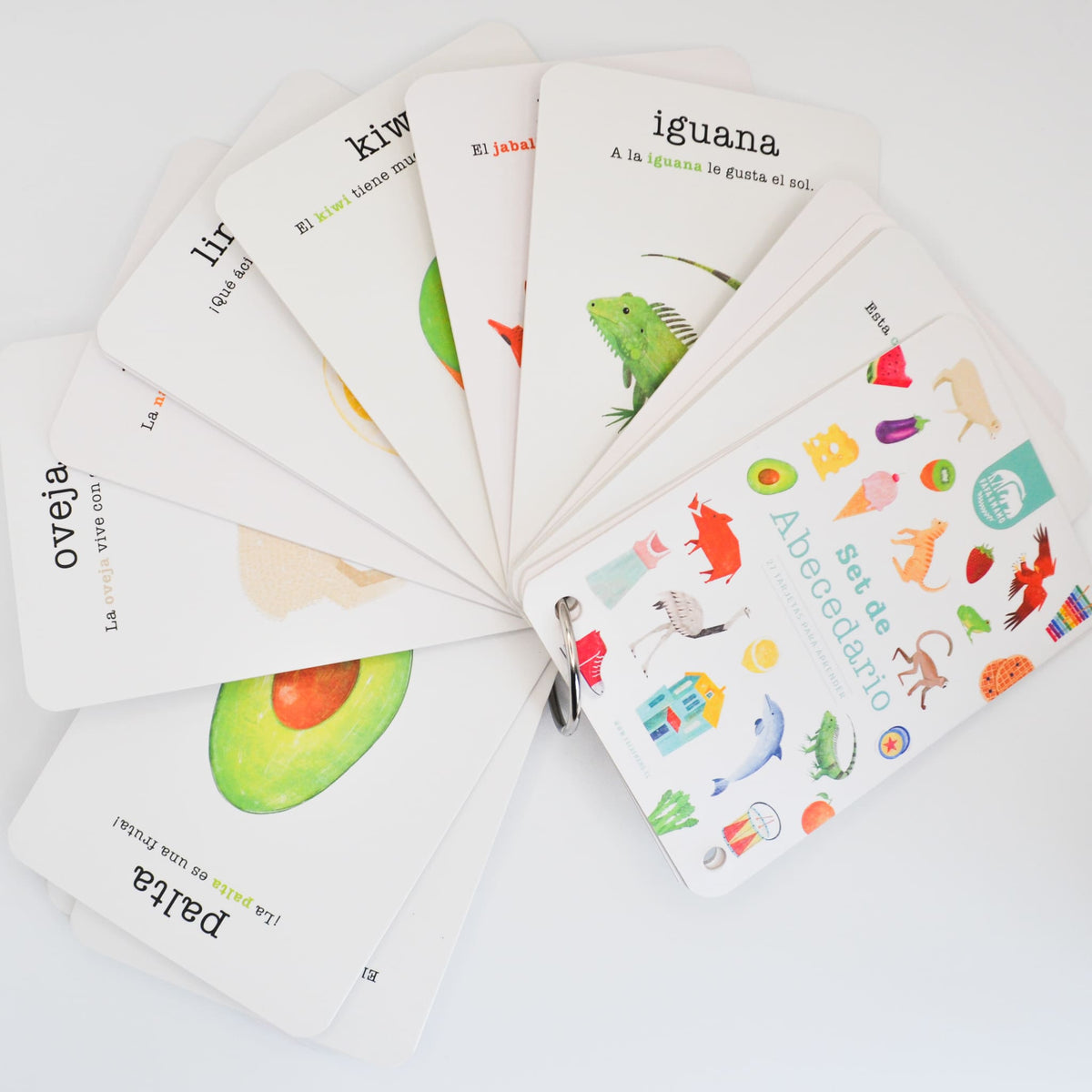 Set de Tarjetas Educativas - Abecedario | Fafa & Mamo