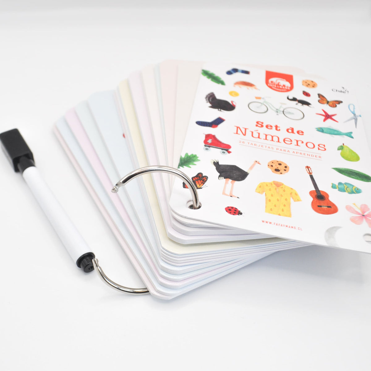Set de Tarjetas Educativas - Números | Fafa & Mamo