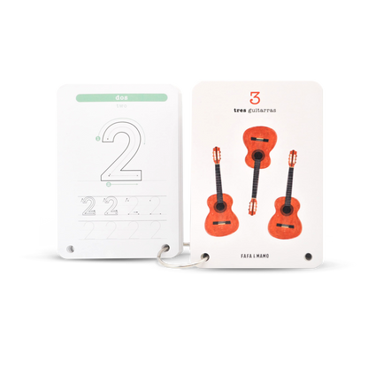 Set de Tarjetas Educativas - Números | Fafa & Mamo