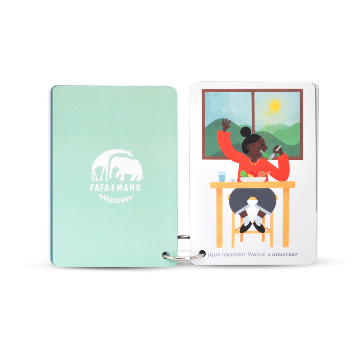 Set de Tarjetas Educativas - Mi día Paso a paso | Fafa & Mamo