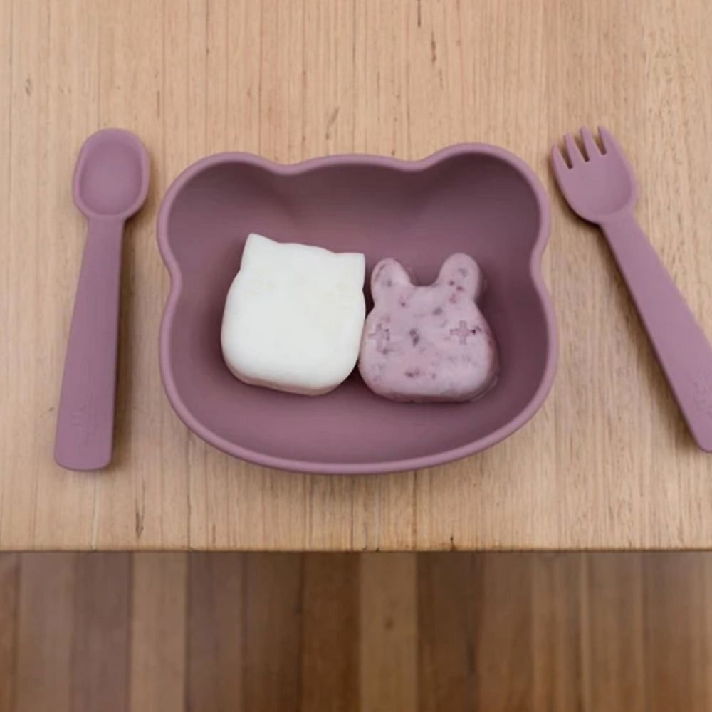 Cubiertos con Caja - Rosa Viejo | We Might Be Tiny