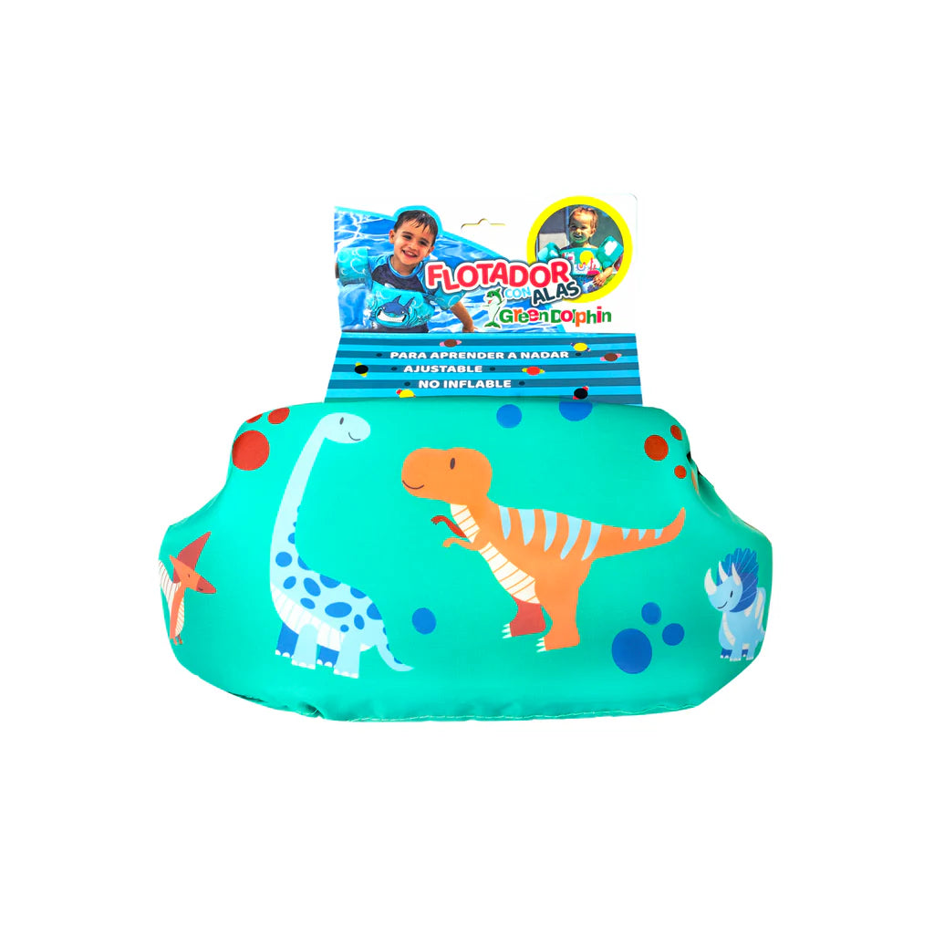Flotador con Alitas - Dinosaurios | Green Dolphin
