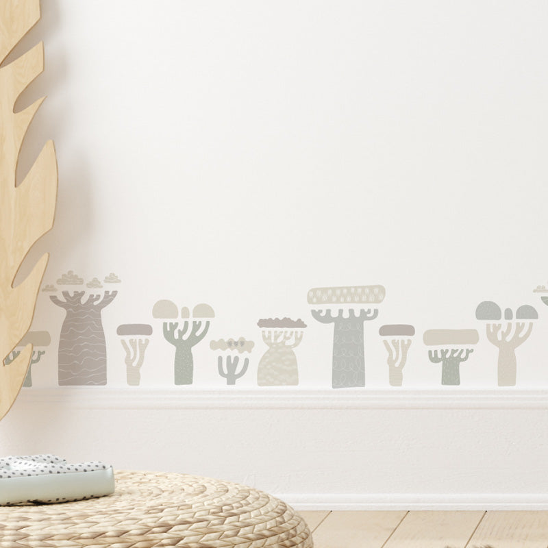 Stickers Decorativos Para Muros - Baobab Cuatricolor | Murami