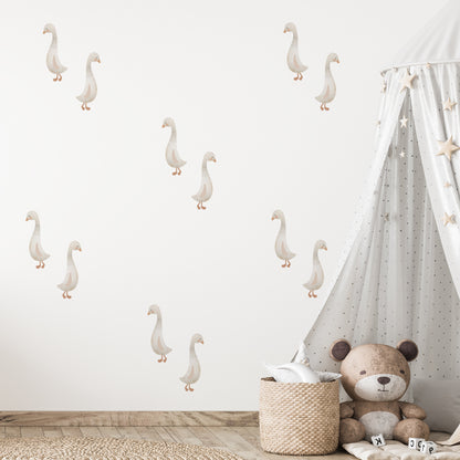 Stickers Decorativos Para Muros - Gansos | Murami