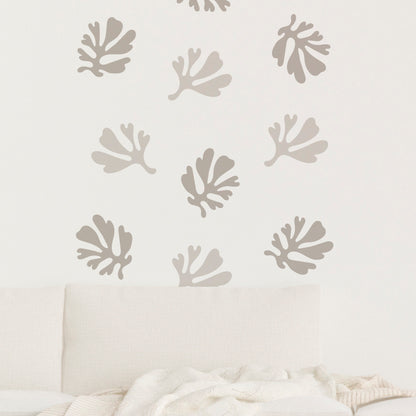 Stickers Decorativos Para Muros - Hoja Monstera Taupe | Murami