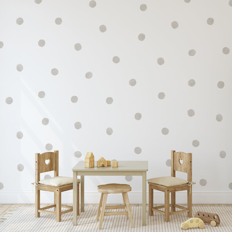 Stickers Decorativos Para Muros - Lunares Taupe | Murami