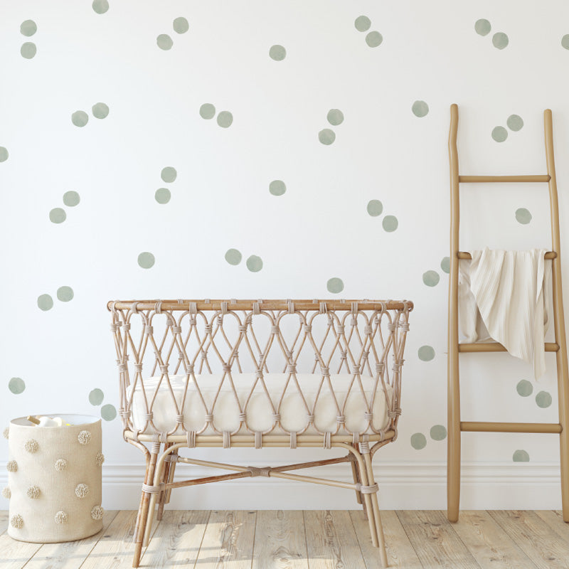 Stickers Decorativos Para Muros - Lunares Verde Claro | Murami