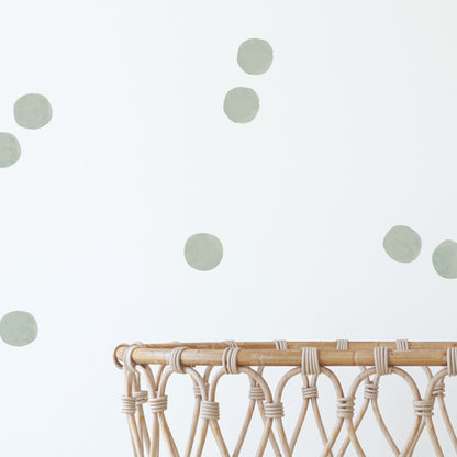 Stickers Decorativos Para Muros - Lunares Verde Claro | Murami