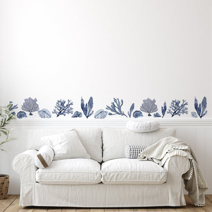 Stickers Decorativos Para Muros - Marino Azul | Murami