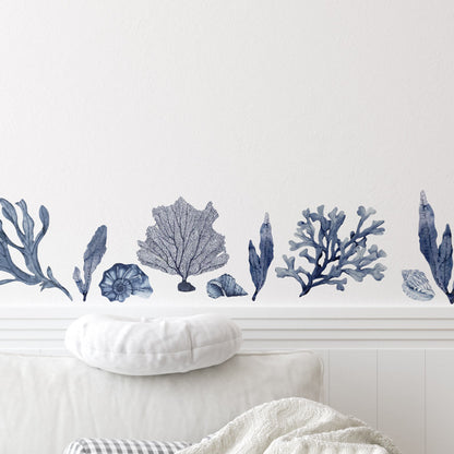 Stickers Decorativos Para Muros - Marino Azul | Murami