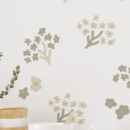 Stickers Decorativos Para Muros - Primavera Verde | Murami
