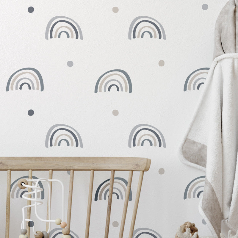 Stickers Decorativos Para Muros - Arcoíris Azul | Murami