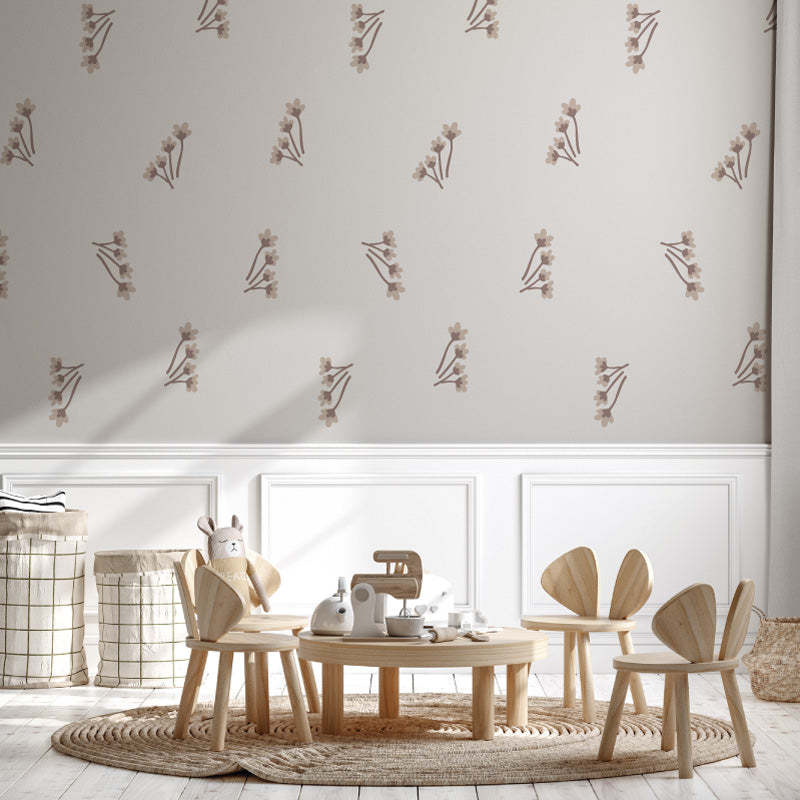 Stickers Decorativos Para Muros - Ramo de Cuatro Café | Murami