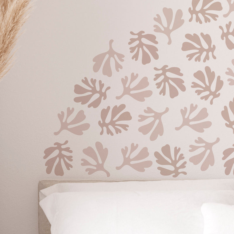 Stickers Decorativos Para Muros - Hoja Monstera Rosa | Murami