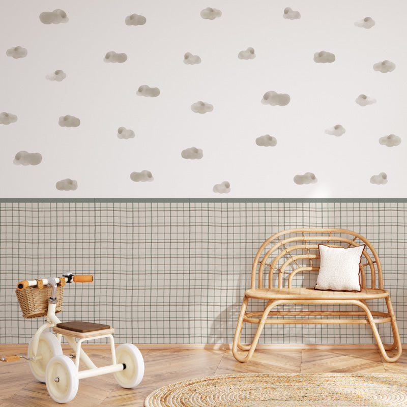 Stickers Decorativos Para Muros - Nubes Beige | Murami