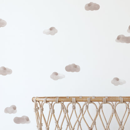 Stickers Decorativos Para Muros - Nubes Rosa | Murami