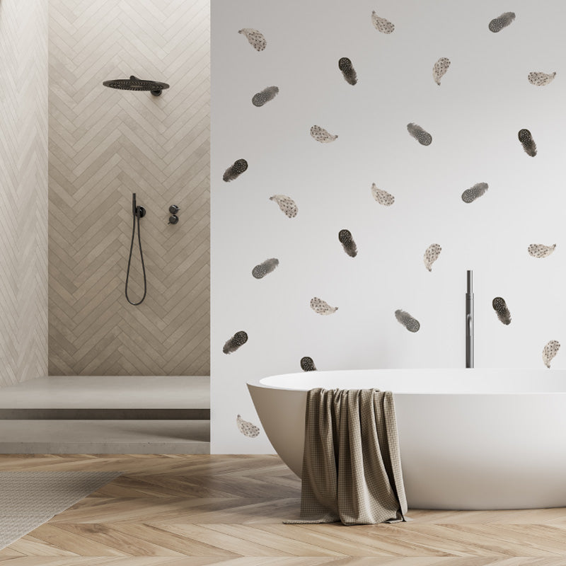 Stickers Decorativos Para Muros - Plumas Circular | Murami