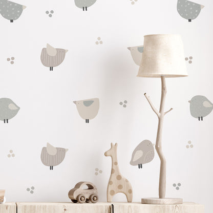 Stickers Decorativos Para Muros - Pollo Lunar | Murami