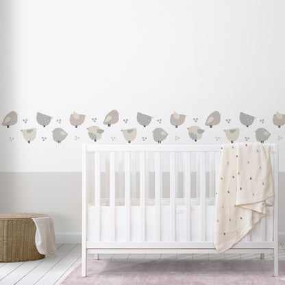 Stickers Decorativos Para Muros - Pollo Lunar | Murami