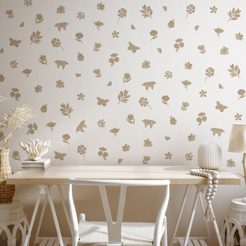 Stickers Decorativos Para Muros - Primrose Beige | Murami