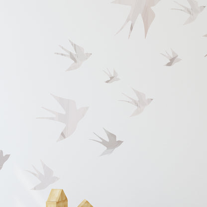 Stickers Decorativos Para Muros - Golondrinas | Murami