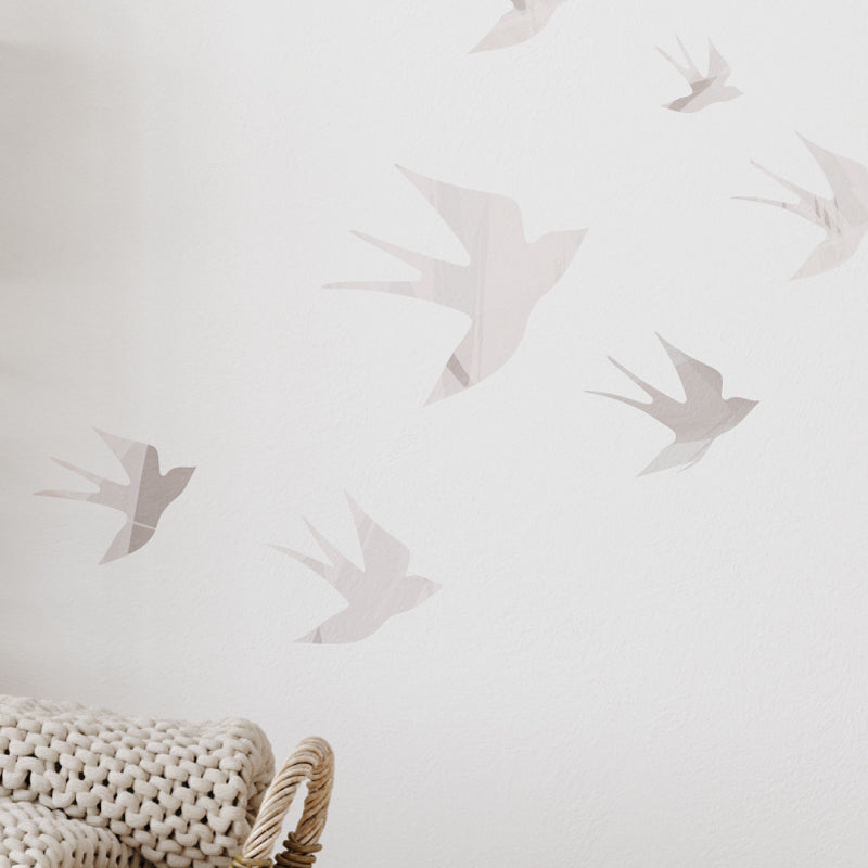 Stickers Decorativos Para Muros - Golondrinas | Murami