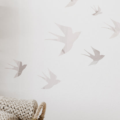Stickers Decorativos Para Muros - Golondrinas | Murami