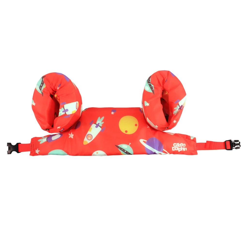 Flotador con Alitas - Espacio Rojo | Green Dolphin