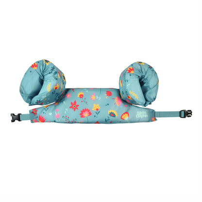 Flotador con Alitas - Flores Celeste | Green Dolphin