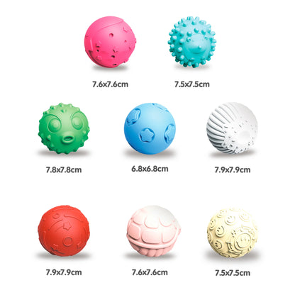 Set Pelotas Sensoriales - 8 Piezas | Grasp