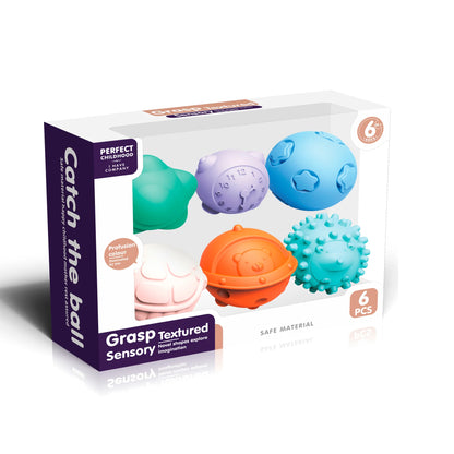 Set Pelotas Sensoriales - 6 Piezas | Grasp