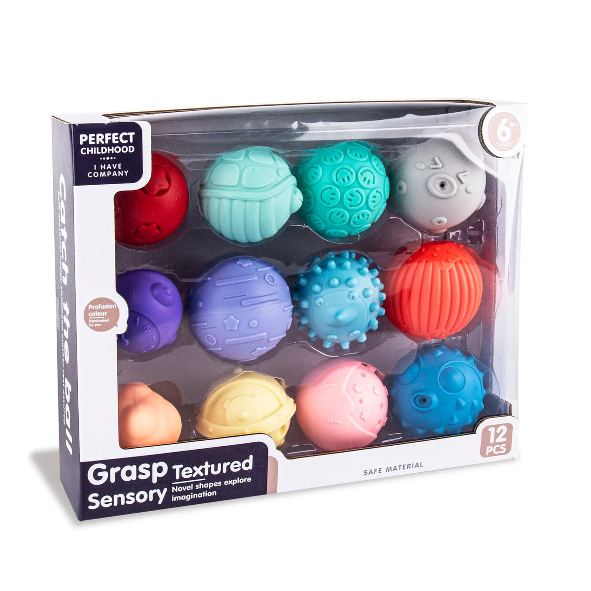 Set Pelotas Sensoriales - 12 piezas | Grasp