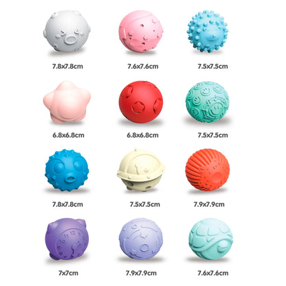 Set Pelotas Sensoriales - 12 piezas | Grasp