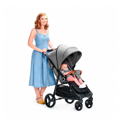 Coche de Paseo Grande Plus - Grey | Kinderkraft