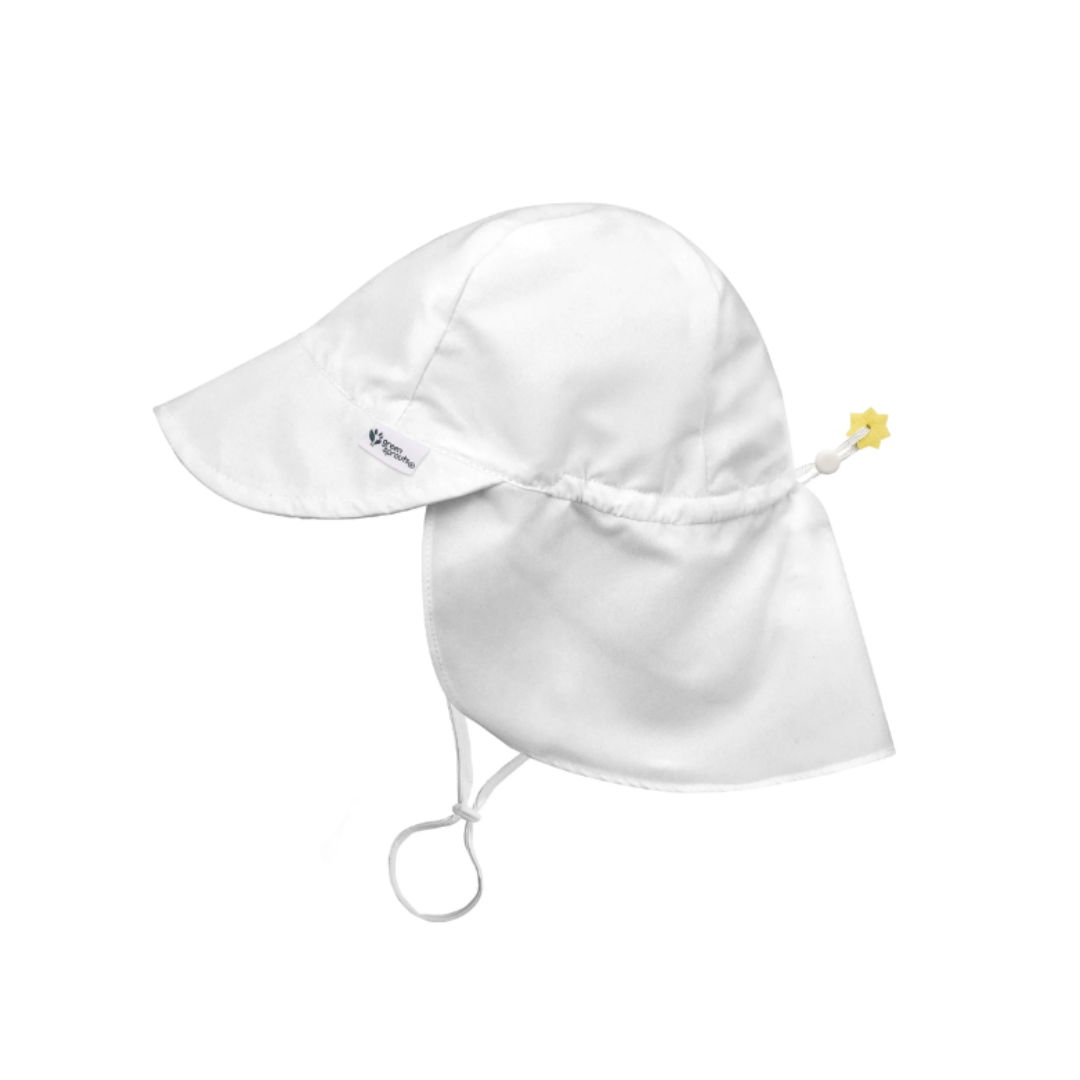 Sombrero con Filtro UV Flap - Blanco | Green Sprouts