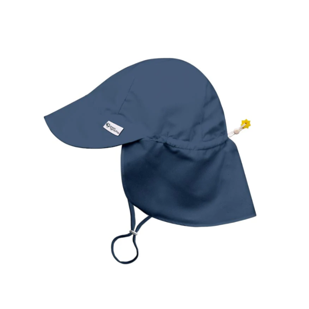 Sombrero con Filtro UV Flap - Azul Oscuro | Green Sprouts