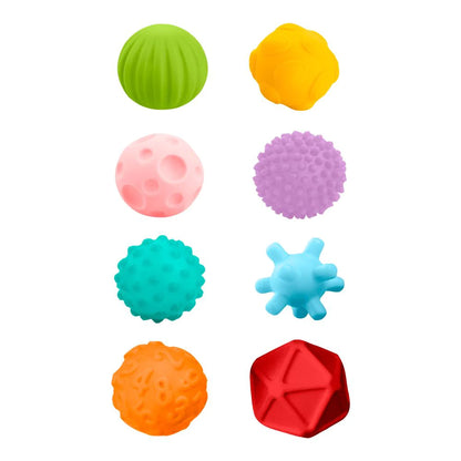 Pelotas con Texturas Divertidas 8 Piezas | Huanger