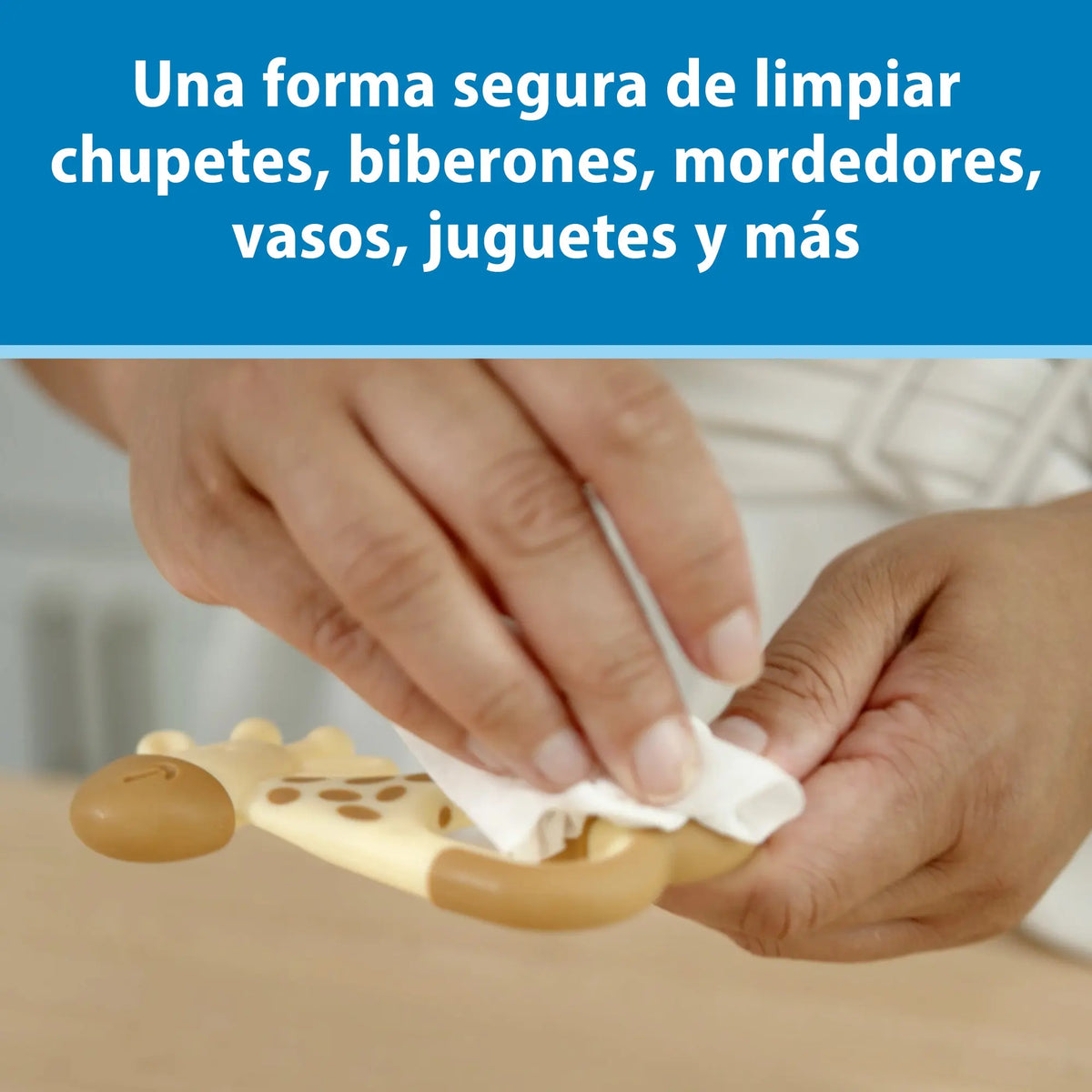 Toallitas de Limpieza para Mamadera y Chupetes - 40 unidades | Dr. Brown's